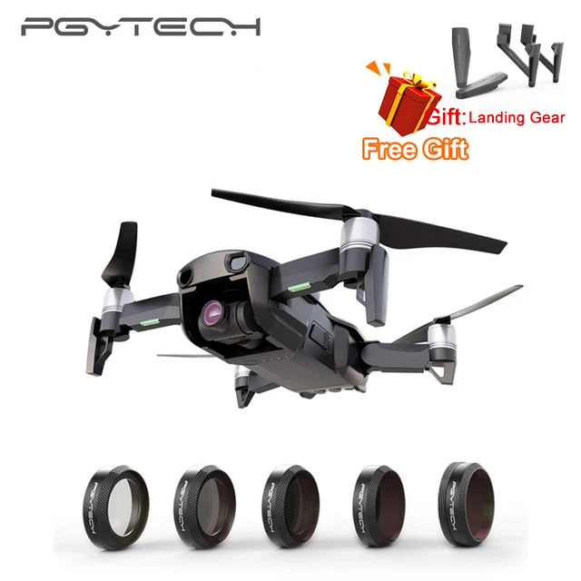 

6PCS PGYTECH Mavic Air Lens Filter MRC-UV ND4 8 16 32 Neutral Density Polar MRC-CPL Polarizing Camera Lens filter Accessory