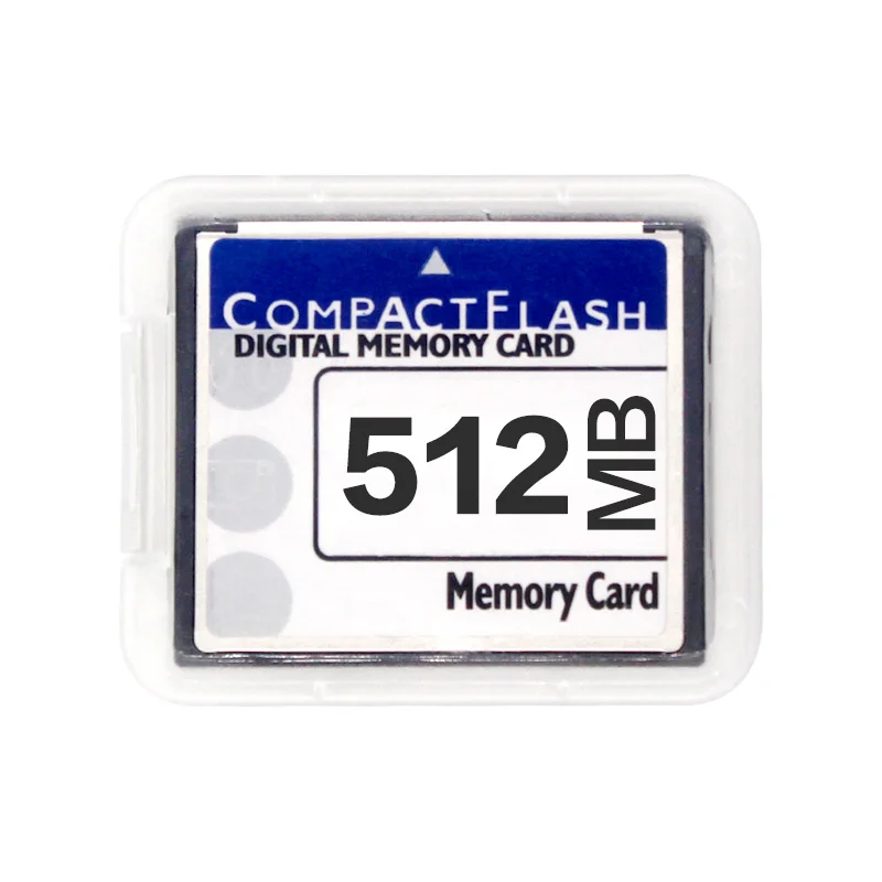 Карта памяти реального объема 256MB 512MB 1GB 2GB 4GB 8GB 16GB 32GB 64GB CF карта 128GB Compact Flash карта - Емкость: 512MB