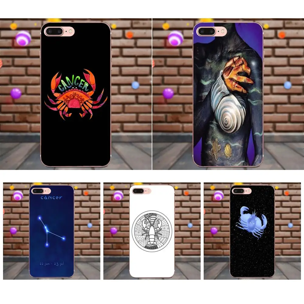 

Soft Silicone TPU Transparent New Arrival Cancer Other Zodiac Signs For Xiaomi Redmi Note 2 3 3S 4 4A 4X 5 5A 6 6A Pro Plus