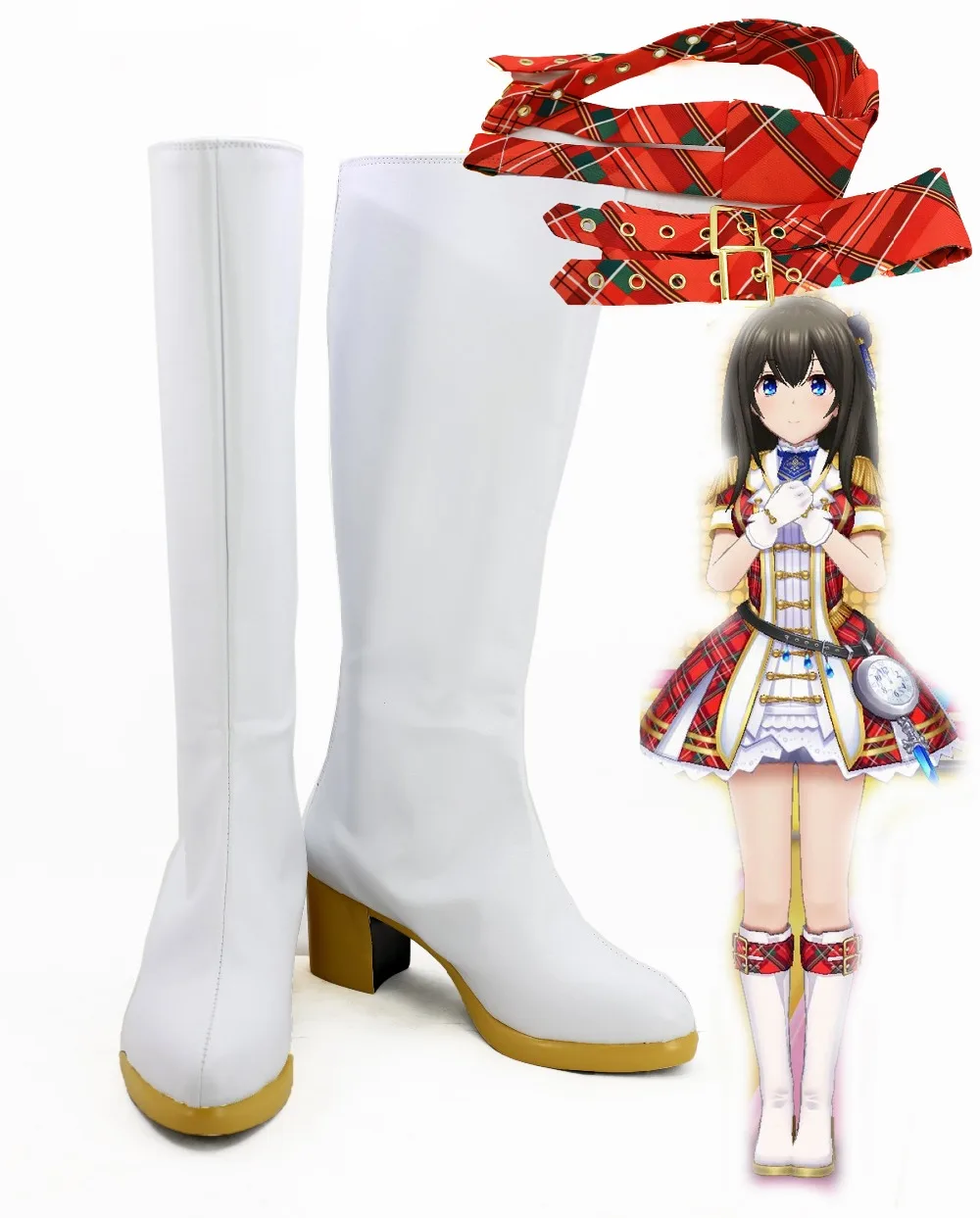 

Cosplay Costume BANDAI NAMCO Entertainment Shibuya Rin cosplay boots cos shoes