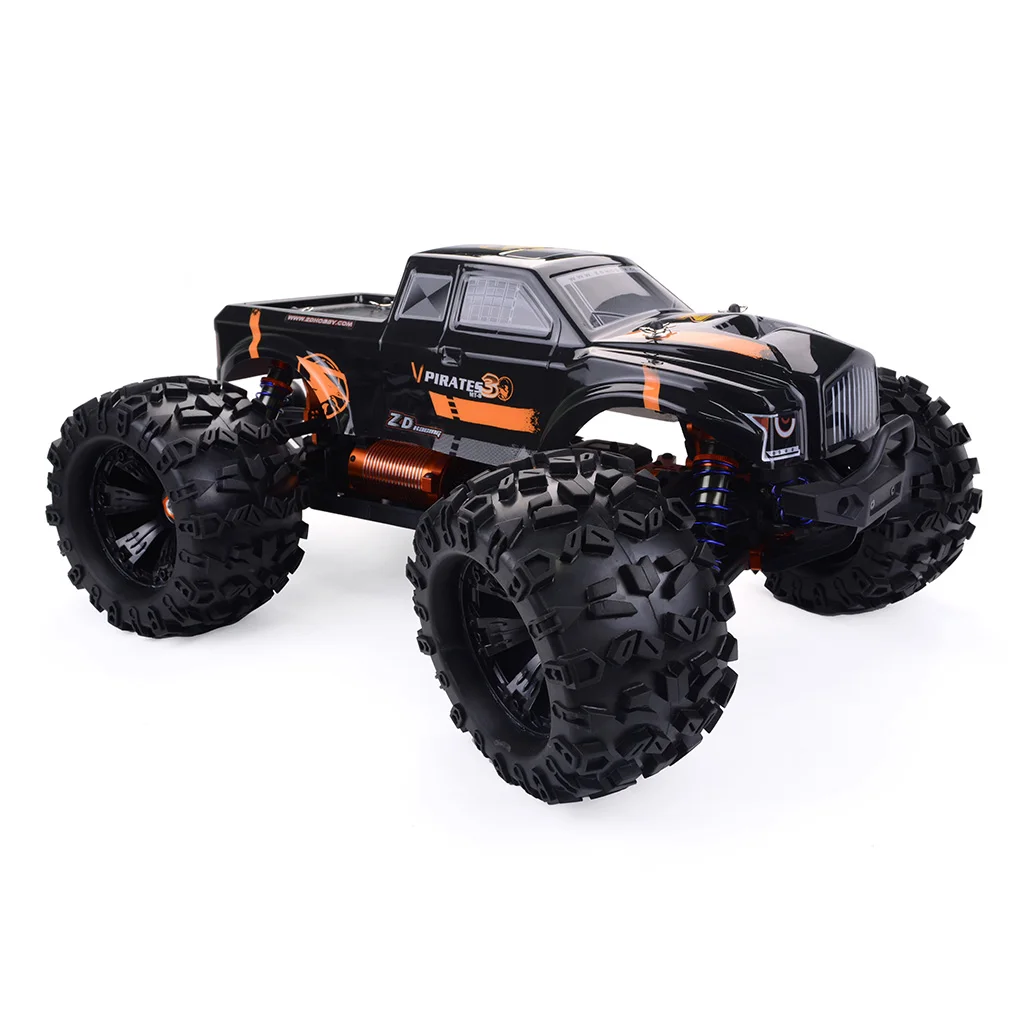 ZD Racing MT8 пирата 3 RC Monster Truck автомобильных 1/8 RTR регулируемый амортизатор 4-Каналы RC автомобиль 120A бесщеточный Водонепроницаемый ESC