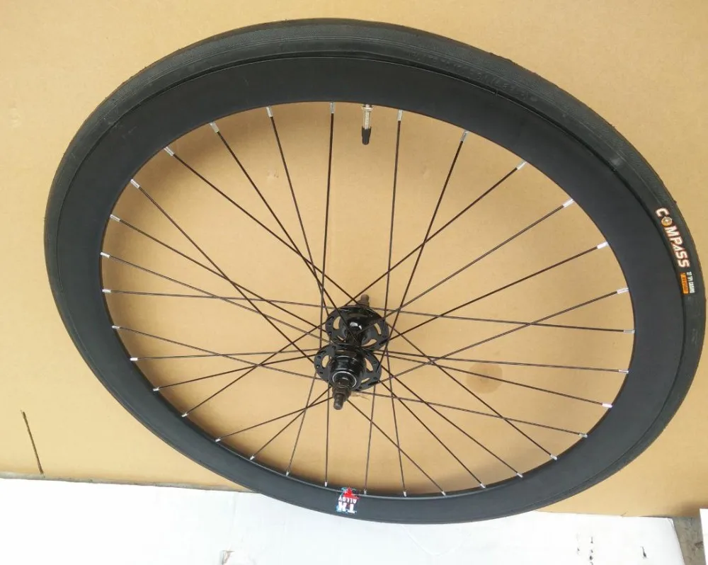 Top Road bike part 700C Fixed gear bike wheels , ball hubs, 40mm 700C*23 tires Fixed gear bicycle wheels 10 Top Road bike part 700C Fixed gear bike wheels , ball hubs, 40mm 700C*23 tires Fixed gear bicycle wheels 10