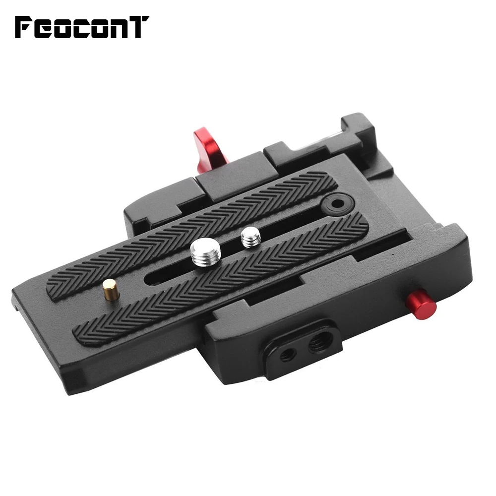

Quick Release Plate Tripod Aluminum P200 l Plate For Stabilizer Camera Tripod Monopod For Fujifilm x-t20 Arca Swiss Sony a7iii