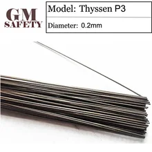 GM лазерными сварочными аппаратами Проволочный припой Thyssen P3 0,2 мм лазерная сварочная проволока для сварки Высокое качество 200 шт. в 1 трубки XLTZSY21