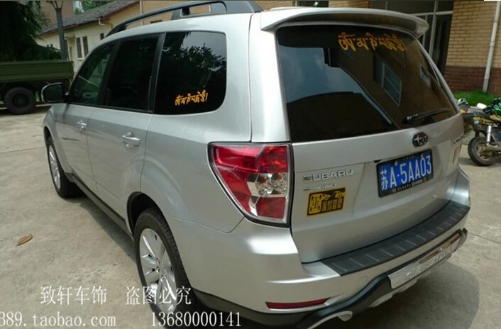 

NEW ABS CAR PRIMER REAR TRUNK LIP AERO WING SPOILER FOR Subaru Forester 2009 2010 2011 2012 BY EMS