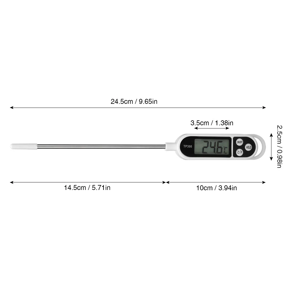 Цифровой кухонный термометр для мяса, термометр для приготовления пищи, воды, еды, зонд, печь, электронный термометр для барбекю, бытовые кухонные инструменты