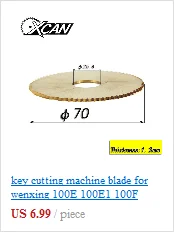 XCAN 1 шт. Ключ режущего станка 80x5x16 мм 110 т Ключ режущего станка запасные части слесарные инструменты дисковая пила