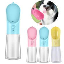 Новое поступление бутылочка для подачи воды в Поильник для собак 400 мл кошка собака путешествия напиток бутылка питье для домашних животных дозатор для воды продукт для домашних животных