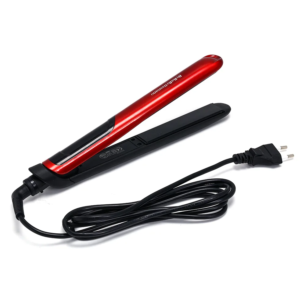 JINDING ST3300 AC 210 - 240V Multifunctional Ceramic Straightening Irons Coating Double-Use Rotating Hair Straightener Tool