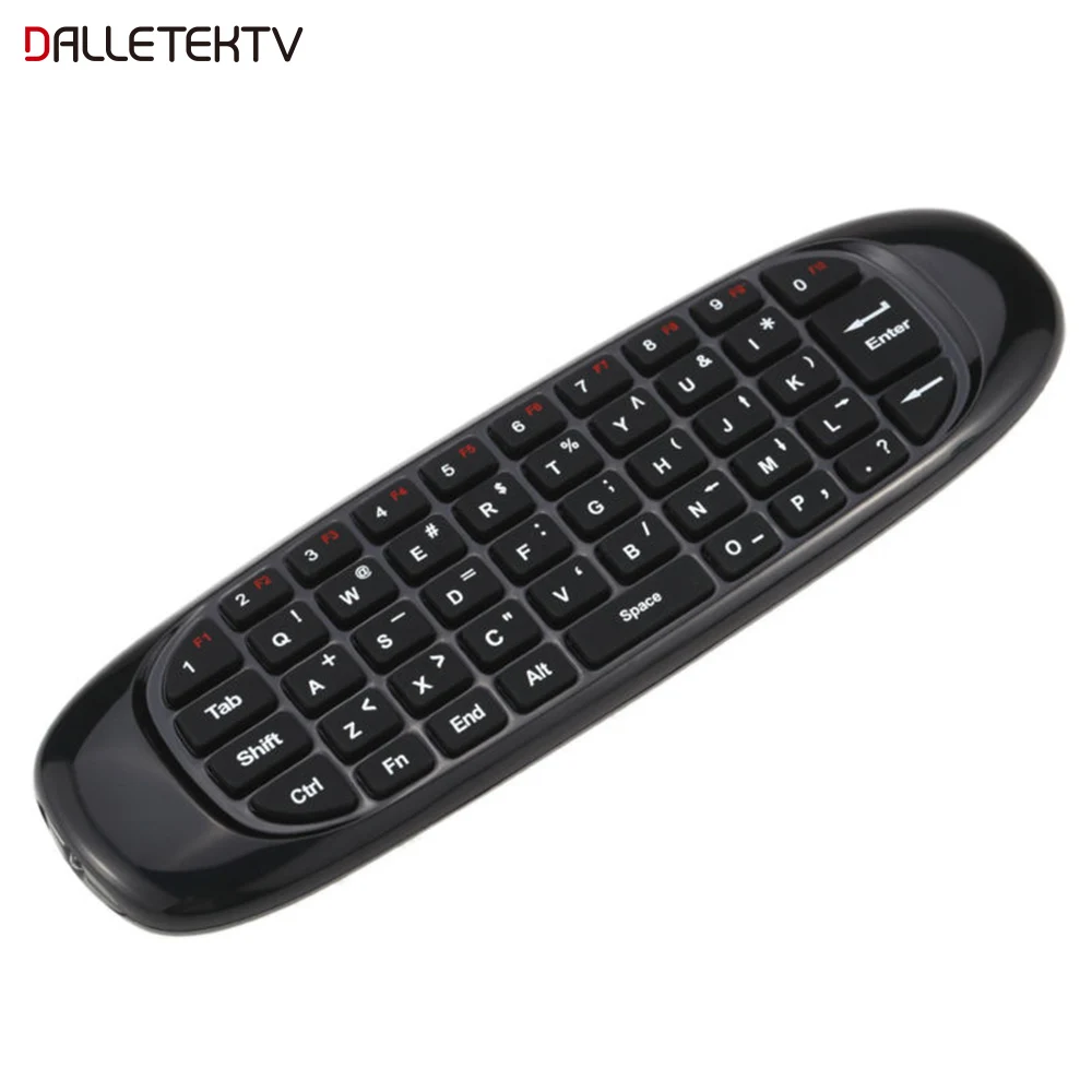 Dalletektv C120 гироскоп мини Летающая воздушная мышь 2 4G Беспроводная клавиатура для