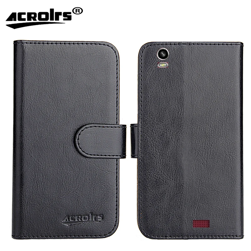 

For Prestigio Muze H3 3552 Duo Case 2017 6 Colors Flip Leather Exclusive 100% Special Phone Cover Cases Card Wallet+Tracking