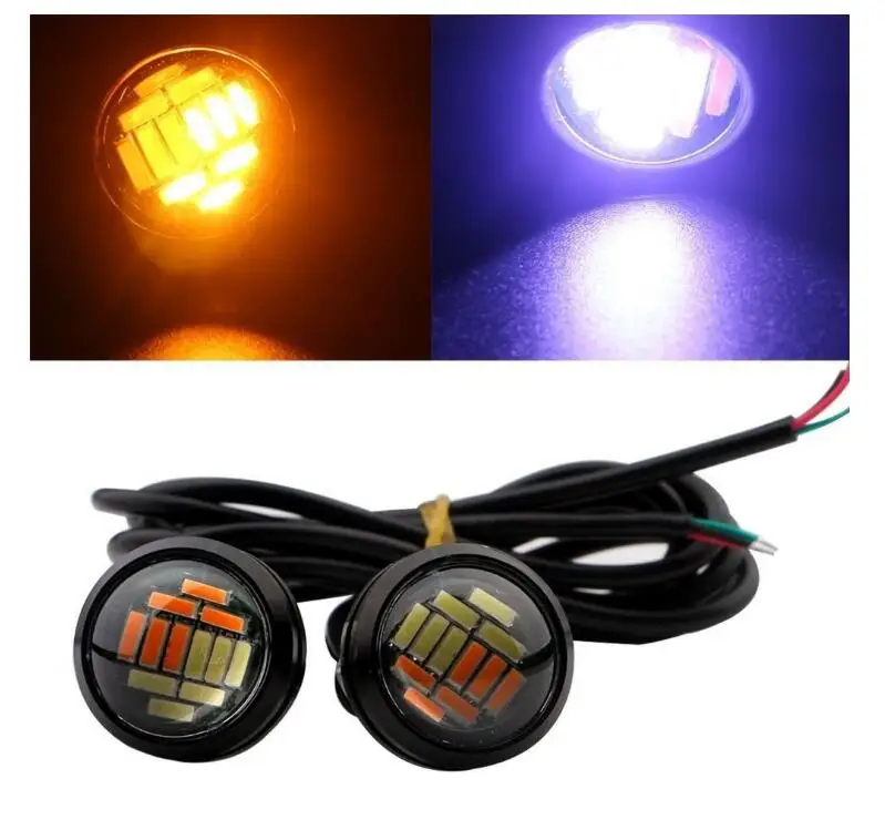 Raoping 10 шт. светильник источник автомобильный мотоцикл Eagle Eye светодиодный s DRL