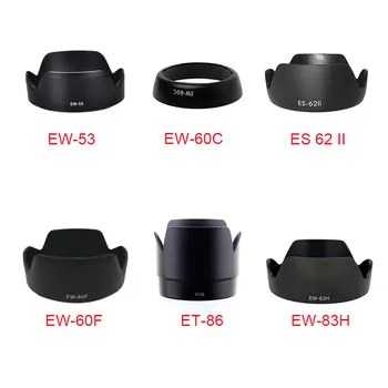 

1PC Lens Hood Protector For EW-53 EW-83H ES 62 II EW-60F ET-86 EW-60C for Canon Lens Camera Accessories