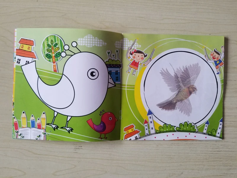 22 Pages Birds Style Secret Garden Painting Drawing Kill Time Book Will Moving DIY Children's Puzzle Magic Coloring Book 22 Pages Birds Style Secret Garden Painting Drawing Kill Time Book Will Moving DIY Children's Puzzle Magic Coloring Book