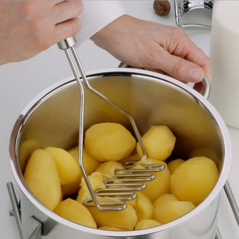 Stainless Steel Potato Ricer Mud Machine Potatoes Masher Pressure