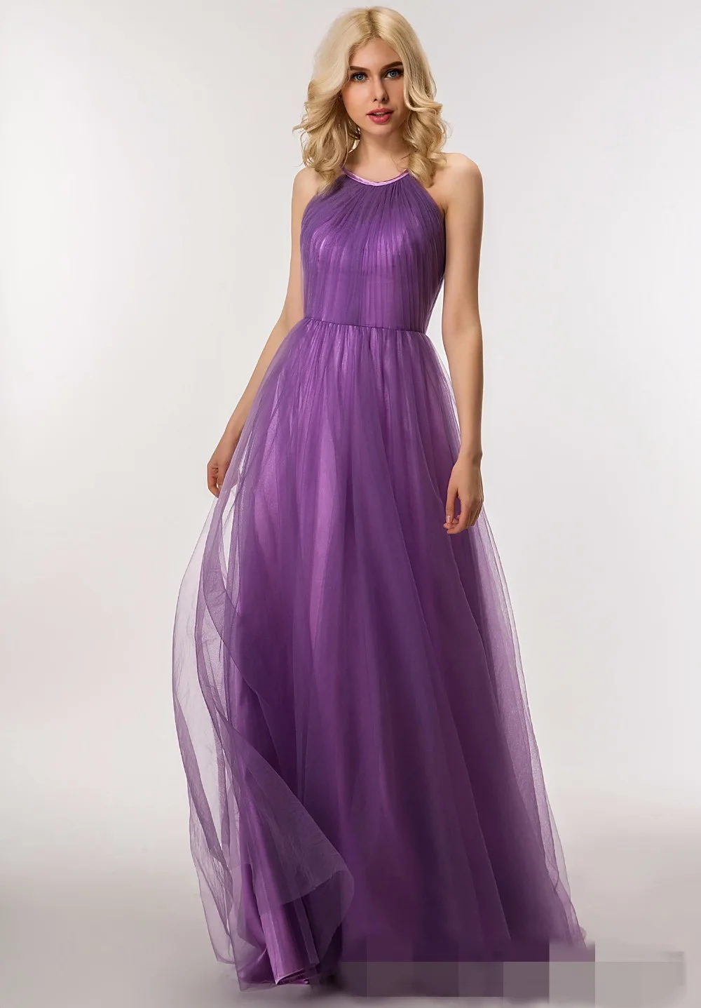 purple boho bridesmaid dresses