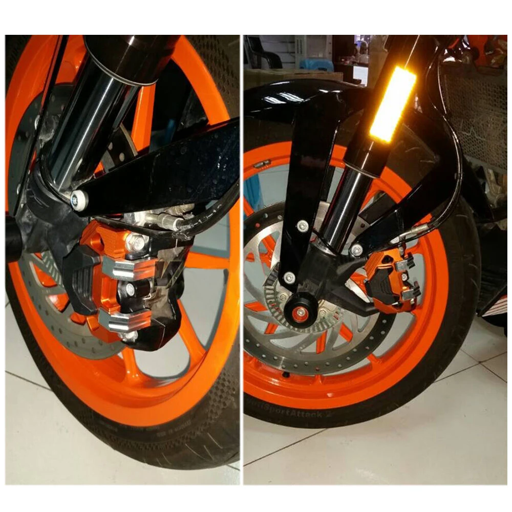 Передний тормозной зажимной протектор для KTM DUKE 125 200 250 390 DUKE125 DUKE200 2011- аксессуары для мотоциклов суппорт защита