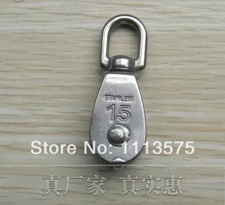 

35kgs Pulley 304 stainless steel roller crown block lifting pulley factory direct sales all kinds of driving pulley