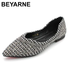 BEYARNE2019New Canvas nurse shoes Woman Platform Casual Solid Shoes Women Flat Bottom feminino Women shoes zapatos de mujerE737