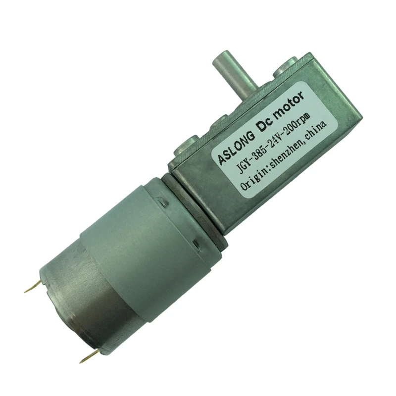 Jgy385 Dc Motoriduttore A Vite Senza Fine 6V 12V 24V Micro Motore 8/13/23/50/200Rpm