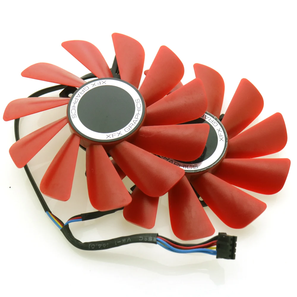 FD9015U12D вентилятор охлаждения для видеокарт 4 провода 4pin VGA 12 в 85 мм XFX RX560D RX570