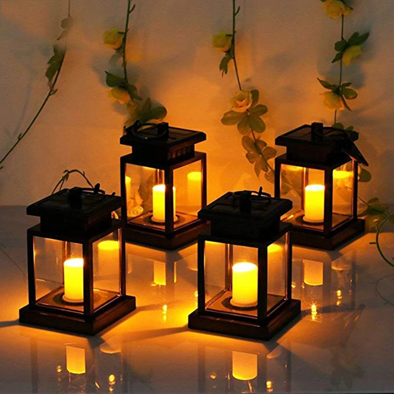 Lâmpada do Jardim Solar à Luz de Velas sem Chama Jantar à Luz de Velas em Casa Guarda-chuva Pendurado Luzes Lanterna Portátil Bruxuleante 5 Guarda chuva Pendurado Luzes Lanterna Portátil Lâmpada