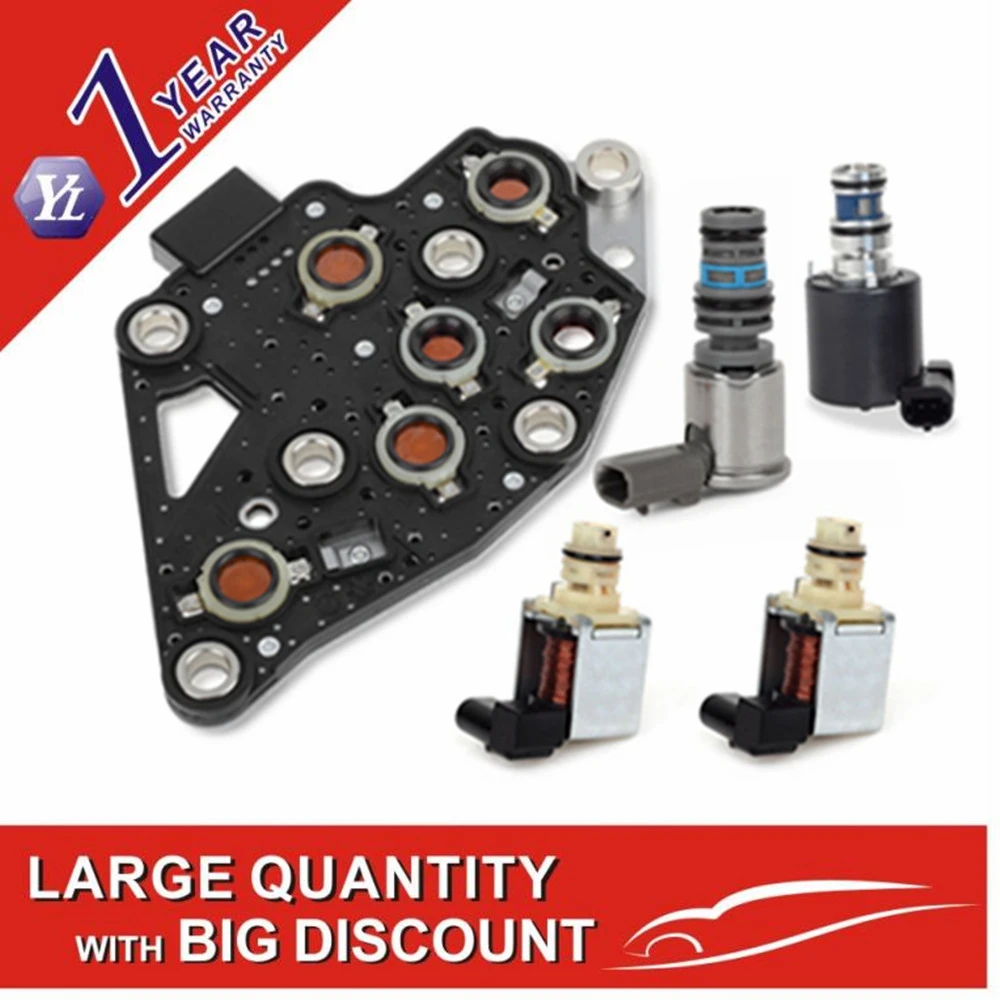 4T65E Genuine Transmission Master Solenoid Kit Set Shift TCC EPC G M