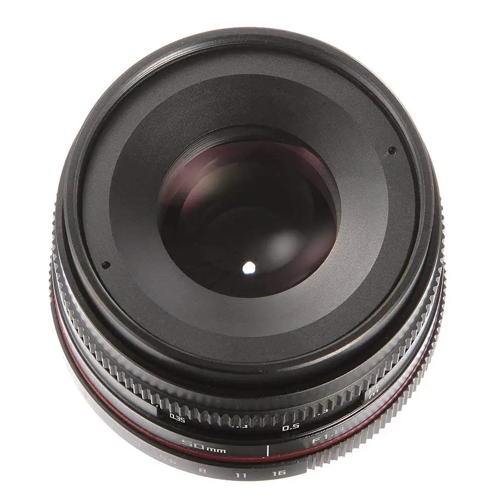 FOTGA 50 мм F/1 8 ручная фокусировка MF основной объектив для Panasonic Olympus Micro 4/3 Mount GH1 GH2 GH3