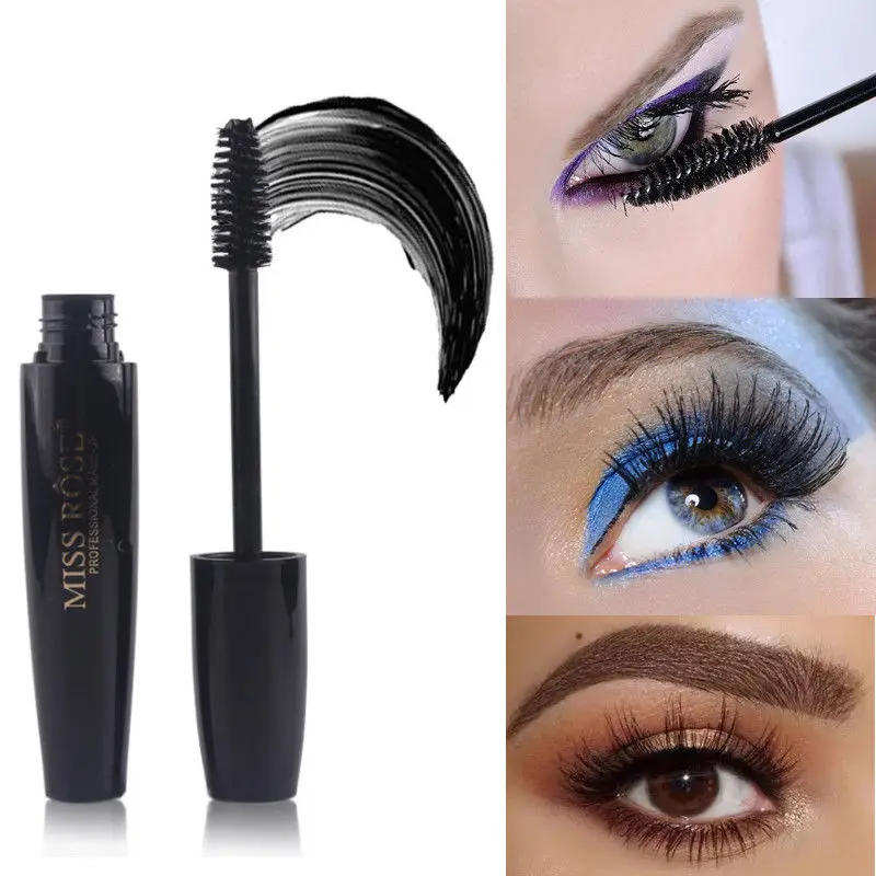 

New Arrival Makeup Eyelash Mascara Eye Lashes Makeup 4D Silk Fiber Lash Mascara New Long Curling Black Waterproof Fiber Mascara