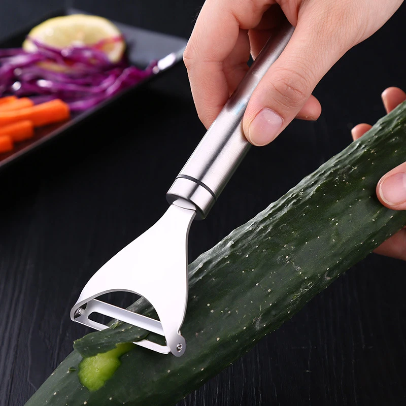 

High Quality Potato Peeler Fruit Vegetables Grater 304 Stainless Steel Kitchen Tools Accessorie Household Peeling Gadget Zesters