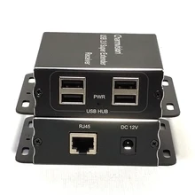 Charmvision EU204P 100 метров USB удлинитель Поддержка USB2.0 протокол с 4 USB2.0 480 Мбит/с выходной порт через RJ45 UTP CAT6 кабель