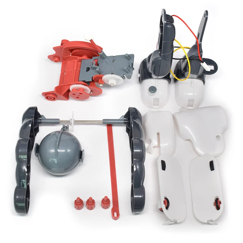 DIY Электрический кувыркающийся Dacing Робот Модель 3-Mode сборка робот Творческий научный набор Обучающий набор