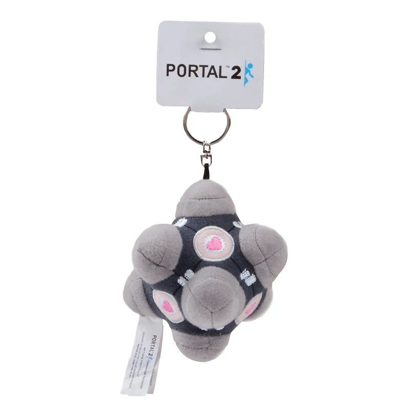 

Portal 2 Plush Keychain Original Companion Cube