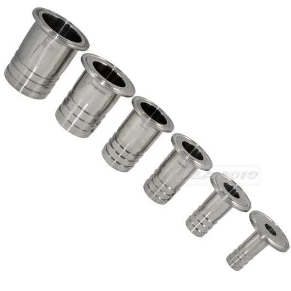MEGAIRON 1/2 &quot12 мм санитарный шланг Барб фитинг тройной зажим тип 50 5 наконечник
