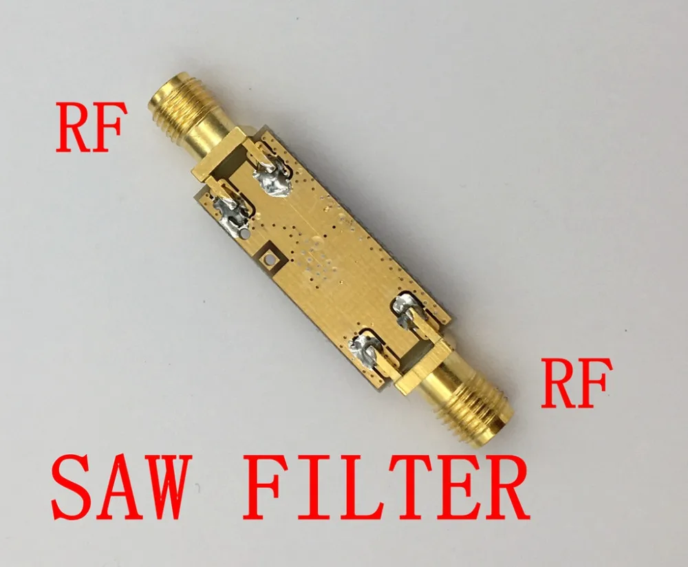 Пассивный ленточный фильтр BPF 1090 МГц по радио SDR для усилителей любительского