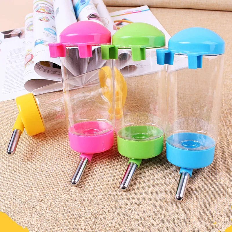 

1pc Plastic Hamster Water Bottle Dispenser Automatic Feeding Device for Rabbit Guinea Pig Small Animals Drinking Bottles