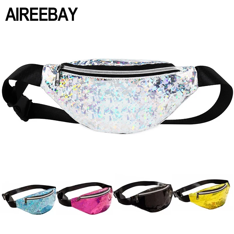AIREEBAY المرأة الأزياء الخصر حقيبة الهولوغرام حزمة مراوح للماء الخصر حزم الليزر الفضة للجنسين الثلاثية الأبعاد الصدر أكياس للفتيات AIREEBAY المرأة الأزياء الخصر حقيبة الهولوغرام حزمة مراوح للماء الخصر حزم الليزر الفضة للجنسين الثلاثية الأبعاد الصدر أكياس للفتيات