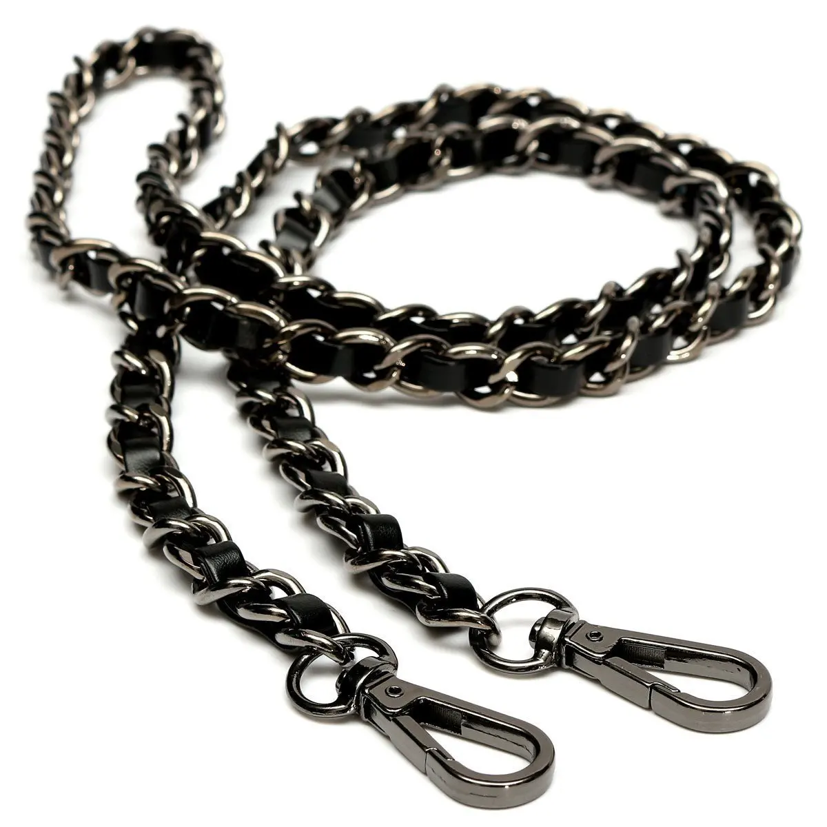 

Leather Chain Purse Cross-body Handbag Shoulder Bag Strap Replacement Accessories 120cm,black