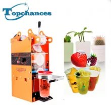 Высококачественная электрическая автоматическая чашка для бабл-ти 220 В, запечатывающая машина, чашка для фруктового сока, герметик DHL/EMS/UPS