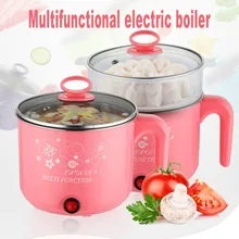 Cute 1.8L 450W Multifunction Electric Cooker Stainless Steel Steamer Pot Noodles Pots Rice Cooker Steamed Eggs Pan Soup Pots Cute 1.8L 450W Multifunction Electric Cooker Stainless Steel Steamer Pot Noodles Pots Rice Cooker Steamed Eggs Pan Soup Pots