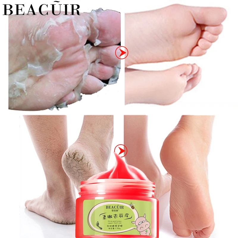 

BEACUIR Exfoliating Foot Mask Pedicure Socks Exfoliation for Feet Mask Remove Dead Skin Heels Foot Peeling Mask for Legs efero