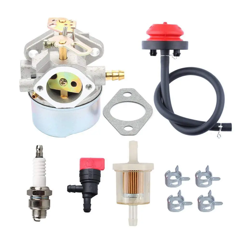 

Hot Sale Carburetor + Carburetor oil bubble Fuel Filter for Tecumseh HMSK80 HMSK85 HMSK90 HMSK100 HMSK105 HMSK110 LH318SA LH35