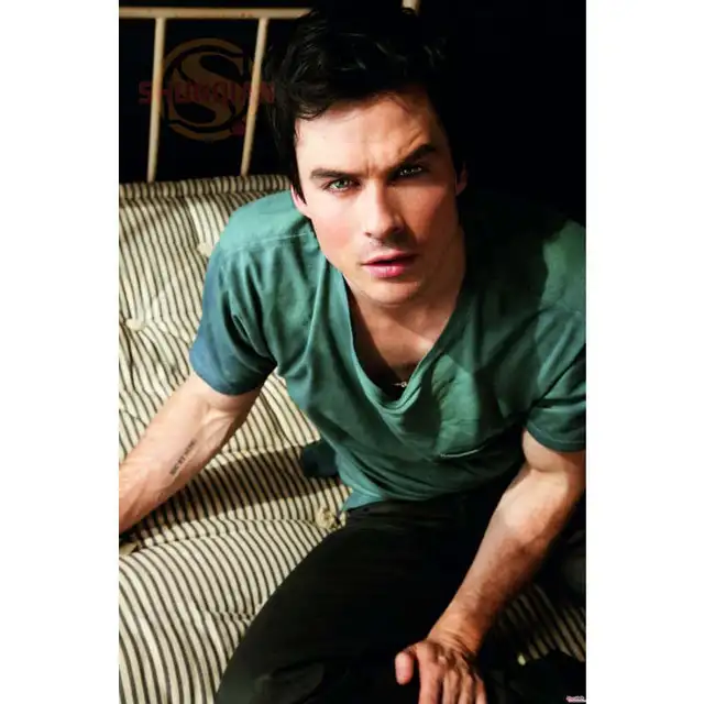 Buy New Ian Somerhalder Poster Custom Satin Poster