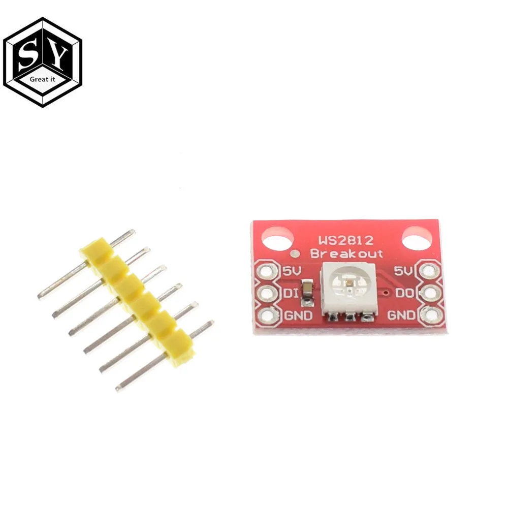 

New 1PCS Great IT WS2812 RGB LED Breakout module For Arduino DIY KIT