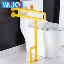 Toilet Safety Rails Bathroom Handrail Stainless Steel Grab Rail Shower Safety Bar Wall Mount Bathtub Grab Bar Elderly Anti Slip toilet safety rails bathroom handrail stainless steel shower safety bar wall mount bathtub grab bar for elderly grab rail white