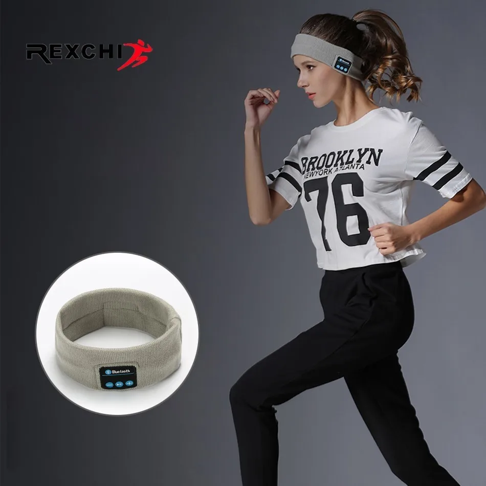 REXCHI Эластичный Напульсник спортивный зал Беспроводной Bluetooth наушники музыку