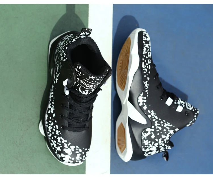 Homass/Мужская баскетбольная обувь; мягкие кроссовки; Мужские дышащие кроссовки на воздушной подушке; обувь на шнуровке; обувь jordan в стиле ретро; обувь Jordan; размеры 39-46