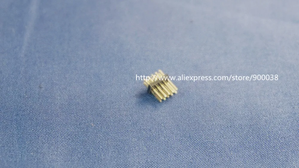 100 шт. 2x5 P 10 pin 1 27 мм Шаг штыревой разъем типа папа двухрядные мужские прямые