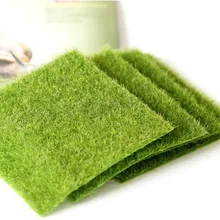 Поддельный мох миниатюрный садовое Украшение DIY гриб ремесло горшок Фея искусственный газон трава для свадьбы Рождество вечерние украшения