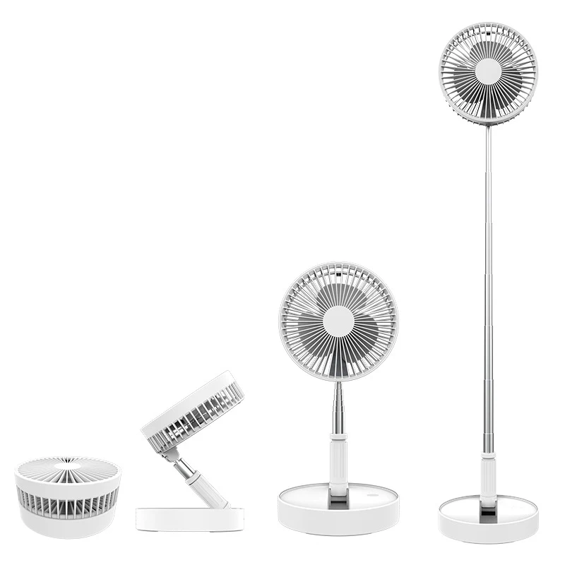 

Telescopic Folding Table Fan Multi-Function Desktop USB Charging Home Floor Fan Detachable Air Cooler For Home Kitchen Travel